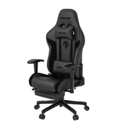 Игровое кресло AndaSeat AD5T-03-B-PVF Jungle 2 M BLACK 2D Armrest 60mm wheels PVC Leather & Fabric