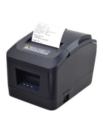 Термопринтер чеков Xprinter XP-K200L 80mm direct thermal Receipt printer USB+LAN, Black, 200mm/s, EU plug