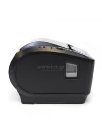 Термопринтер чеков Xprinter XP-K200L 80mm direct thermal Receipt printer USB+LAN, Black, 200mm/s, EU plug
