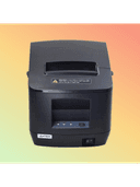 Термопринтер чеков Xprinter XP-V320L 80mm direct thermal Receipt printer USB+LAN, Black, 230mm/s, EU plug