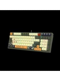 Механическая игровая клавиатура A4TECH BLOODY S98 AVIATOR GAMING MECHANICAL BLMS RED SWITCH RGB KEYBOARD USB US+RUS