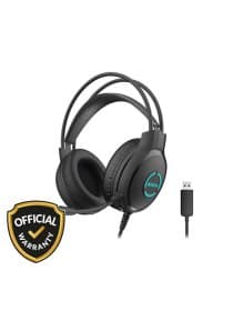 Наушники с микрофоном A4Tech FSTYLER FH300U NEON USB BLACK