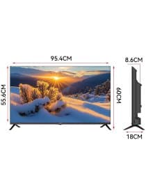 Телевизор YASIN LED TV 43UD81 43" FHD 1920x1080, WebOS 450 cd/m2 1000000:1 6ms 178/178 DVB-T2/C/S2 WiFi