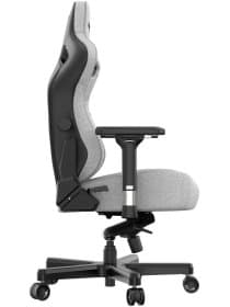 Игровое кресло AndaSeat AD12YDC-XL-01-G-PV/F Kaiser 3 XL GRAY 4D Armrest 65mm wheels Fabric