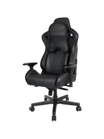 Игровое кресло AndaSeat AD12XL-DARK-B-PV/C-B02 DARK KNIGHT XL BLACK 4D Armrest 65mm wheels PVC Leather