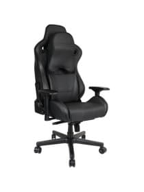 Игровое кресло AndaSeat AD12XL-DARK-B-PV/C-B02 DARK KNIGHT XL BLACK 4D Armrest 65mm wheels PVC Leather
