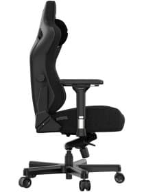 Игровое кресло AndaSeat AD12YDC-XL-01-B-CF Kaiser 3 XL BLACK 4D Armrest 65mm wheels Fabric