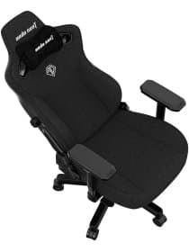 Игровое кресло AndaSeat AD12YDC-XL-01-B-CF Kaiser 3 XL BLACK 4D Armrest 65mm wheels Fabric