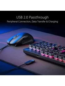 Механическая игровая клавиатура ASUS XA05 ROG STRIX SCOPE RX/RD/RU RGB GAMING MECHANICAL KEYBOARD BACKLIGHT ROG NX RED US/RU