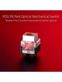 Механическая игровая клавиатура ASUS XA05 ROG STRIX SCOPE RX/RD/RU RGB GAMING MECHANICAL KEYBOARD BACKLIGHT ROG NX RED US/RU