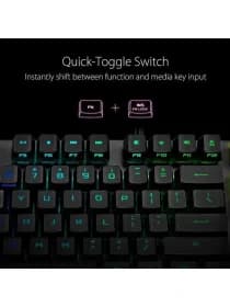 Механическая игровая клавиатура ASUS XA05 ROG STRIX SCOPE RX/RD/RU RGB GAMING MECHANICAL KEYBOARD BACKLIGHT ROG NX RED US/RU