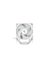 Кулер для процессора DEEPCOOL AG300 WH WHITE ARGB LED LGA115*/1700/1200/AMD 92mm PWM fan,500-3050rpm,3HP