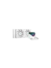 Система охлаждения DEEPCOOL LT520 WH WHITE ARGB, 120*2 FAN LGA20xx/1700/1200/115*/AMD