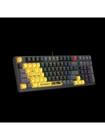 Механическая игровая клавиатура A4TECH BLOODY S98 SPORTS LIME GAMING MECHANICAL BLMS RED SWITCH RGB KEYBOARD USB US+RUS