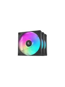 Кулер для корпуса DEEPCOOL FD14(3 IN 1 SET) ARGB PWM HDB BLACK 400-1650rpm 140mm