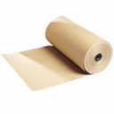 Крафт бумага коричневая плотность 70 гр/м2, ширина рулона 84