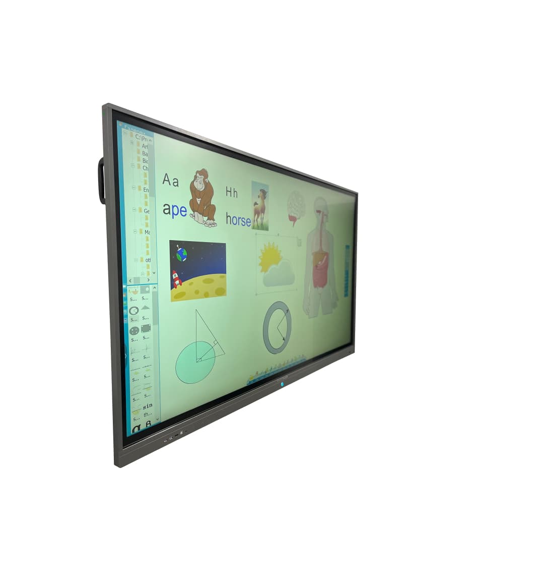 Интерактивная панель MultiTouch BLE-75 4G32G (75 дюймов, android 11.0, 4G ram, 32G storage), антибликовое стекло