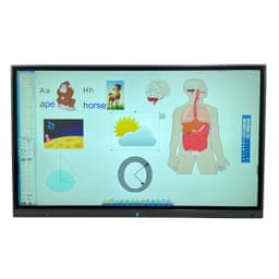 Интерактивная панель MultiTouch BLE-75 OPS i34128 (75 дюймов, i3/6th generation, DDR4 4G, 128G SSD), закаленное стекло