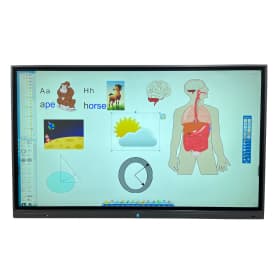 Интерактивная панель MultiTouch BLE-86 OPS i34128 (86 дюймов, i3/6th generation, DDR4 4G, 128G SSD), закаленное стекло