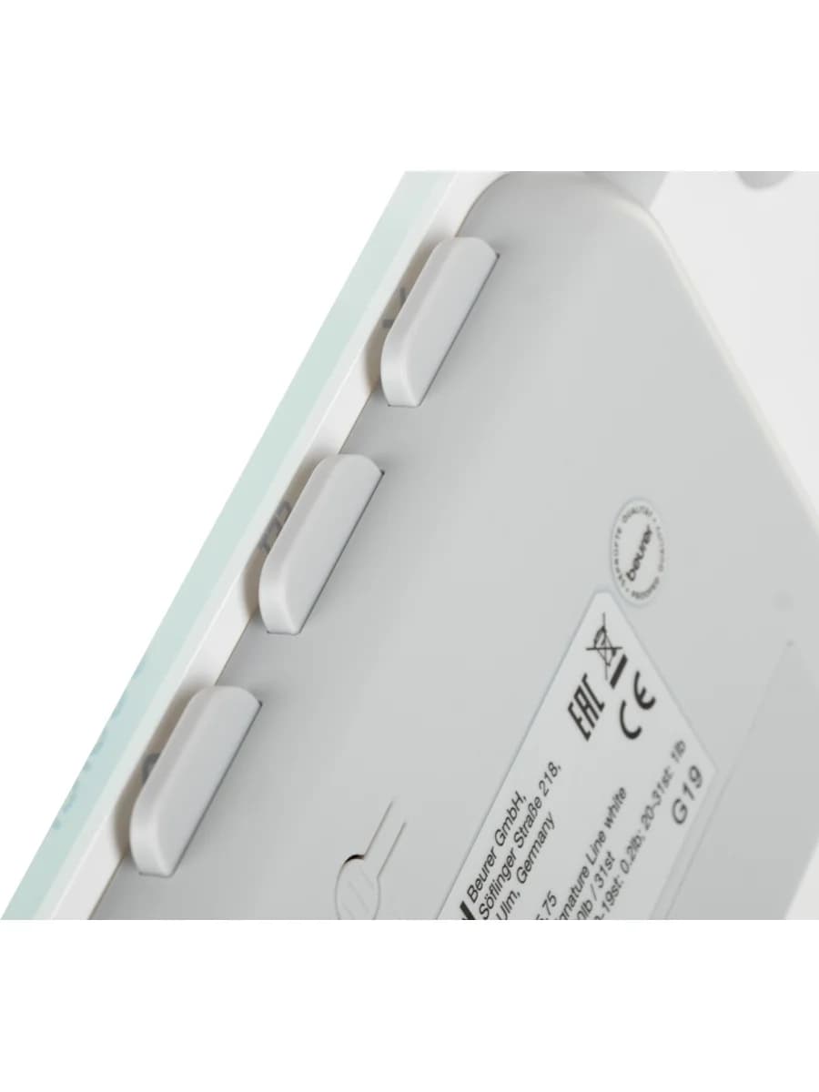 Диагностические весы стеклянные Beurer BF 400 White
