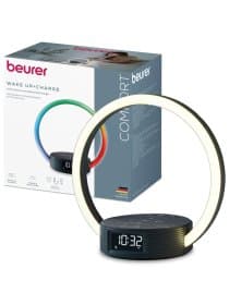 Световой будильник WL 65 Wake up+Chargeс имитацией восхода и захода солнца, зарядной станцией и сменой цветов