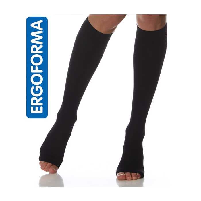 Гольфы антиварикозные мужские (2 класс компрессии), 23-32 мм рт.ст. цвет: чёрный (322)