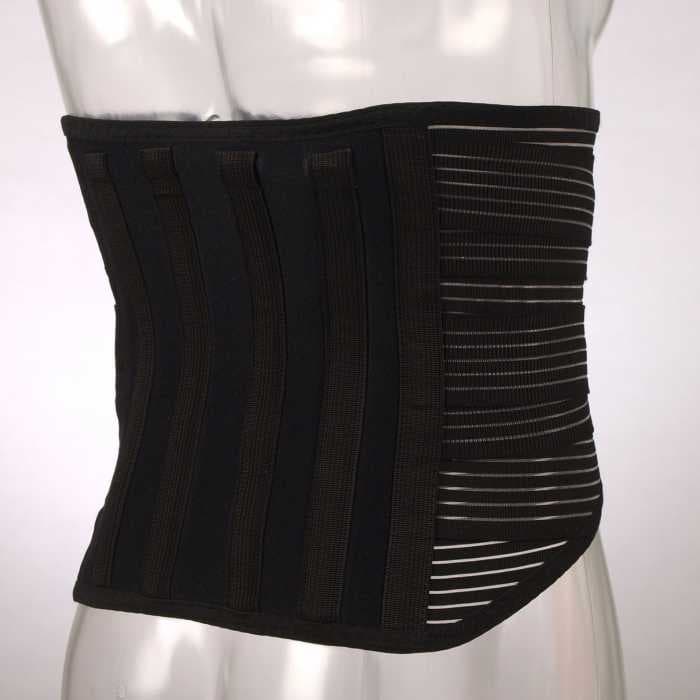 Корректор пояснично-крестцовый полужесткий с металлическими ребрами и доп. застежками КОМФ-ОРТ (К-509)