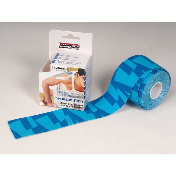 Кинезиотейп (5*500см) цвет принт
