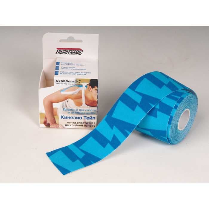 Кинезиотейп (5*500см) цвет принт
