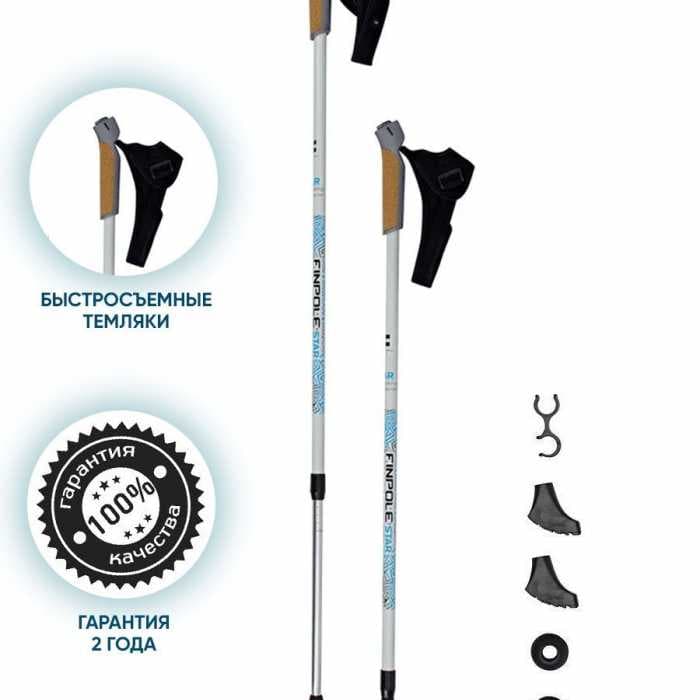 Скандинавские палки Finpole пробка