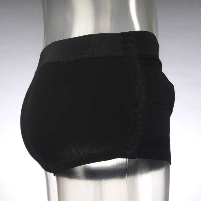 Бандаж грыжевой паховый цвет черный Полнота 1 КОМФ-ОРТ (К-450)