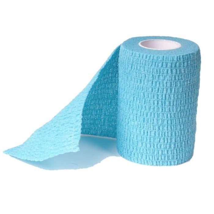 Лента когезивная голубая_№16 (7,5 см*4,5 м) (4004)