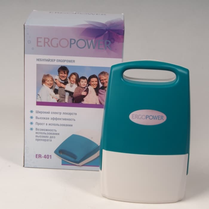 Небулайзер (голубой) 274*167*106 (ER - 401)