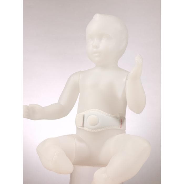 Детский пупочный противогрыжевый бандаж с круглым пелотом КОМФ-ОРТ (К-300)