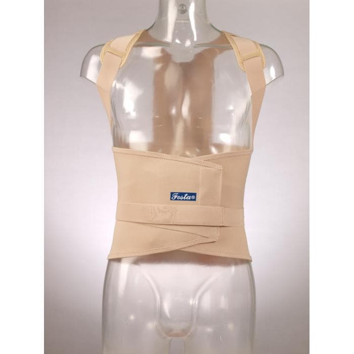 Корсет пояснично-грудного отдела позвоночника 2 жесткие моделируемые пластины FOSTA (FS 4605)