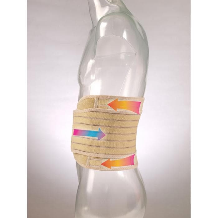 Корсет поясничный с усиленными пластинами (4 усиленные пластины, ширина изделия - 24см) FOSTA (F 5210)