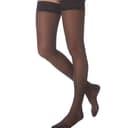 Чулки антиварикозные (2 класс компрессии), 23-32 мм рт.ст. цвет: чёрный (221)