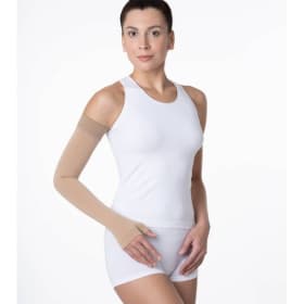 Изделие медицинское компрессионное "ERGOFORMA": рукав (до пальцев с силиконовой резинкой, с хлопком), 23-32 мм рт.ст. (405)