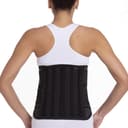 Корректор пояснично-крестцовый полужесткий с металлическими ребрами и доп. застежками КОМФ-ОРТ (К-509)