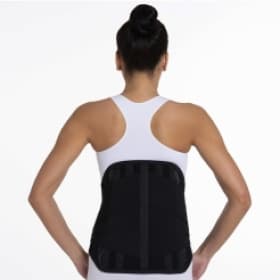 Пояс-корсет усиленный (4 ребра жесткости, ширина - 42 см) КОМФ-ОРТ (К-614ш)