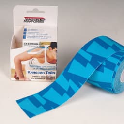 Кинезиотейп (5*500см) цвет принт