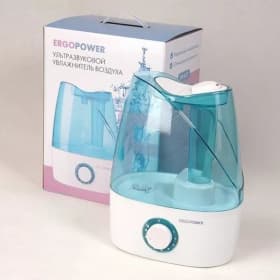 Увлажнитель воздуха ультразвуковой ERGOPOWER, 4л. (ER-607)