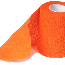 Лента когезивная оранжевая_№16 (7,5 см*4,5 м) (4003)