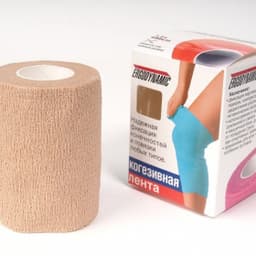 Лента когезивная телесная_№16 (7,5 см*4,5 м) (4005)