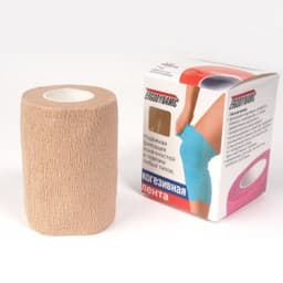 Лента когезивная телесная_№16 (7,5 см*4,5 м) (4005)
