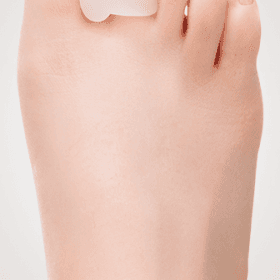 Силиконовые объемные межпальцевые перегородки с фиксирующей петлей SOFT CORONA (пара) (С 2705)