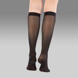 Гольфы антиварикозные (1 класс компрессии), 18-22 мм рт.ст. цвет: чёрный (311)