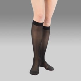 Гольфы антиварикозные (2 класс компрессии), 23-32 мм рт.ст. цвет: чёрный (321)