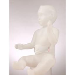 Детский пупочный противогрыжевый бандаж с круглым пелотом КОМФ-ОРТ (К-300)