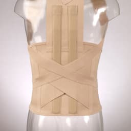 Корсет пояснично-грудного отдела позвоночника 2 жесткие моделируемые пластины FOSTA (FS 4605)